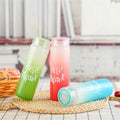 Custom 500 ml Creative Crystal Water Bottle Glass Direct Drinking Glass Water Cup Bottles for Couple