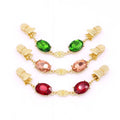 Fashion Crystal Scarf Clip Sweater Clip Clothing Buckle Anti-glare Brooch Change Your Waist to a Small Artifact