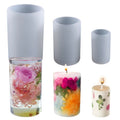 YS Three-dimensional Cylindrical Candle Mold Handmade Diy Silicone Mold Soap Mold