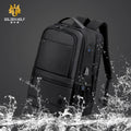 Golden Wolf Mochilas Impermeable Waterproof Business Custom USB Charger Travel Laptop Backpack Bags Men Sac a dos Mochila