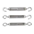 Factory Price Wholesale Turnbuckle with Stainless Steel Turnbuckle Bolt Eye-Hook for Wire Rope Tightener