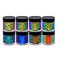 Custom Private Label Wholesale Super Pigment Duochrome Chameleon Flakes Eye Shadow Powder Dry Eye Shadow with Logo Print