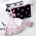 Small Makeup Organizers Portable Cosmetic Set Open for Beauty Brushes Zipper Custom Makeup Cosmetic Bag