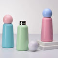 New 304 Stainless Steel Insulated Bottle 350ml Creative Cute Portable Outdoor Sports Water Cup with Lid for Student & Children