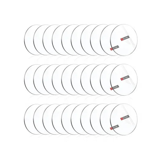Round Clear Acrylic Disc Circle Plastic Sheet Thick Transparent Board Panel for Glass DIY Project Picture Frame Paintings Art