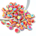 Bayberry Beads 50pcs/bag Wholesale 10mm/12mm Colorful ABS Imitation Pearl Acrylic High Quality CJ Crystal for Jewelry Making