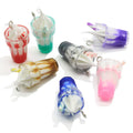 Kawaii 18mm 3D Ice Cream Cup Drink Resin Cabochon for Earring Charms DIY Jewelry Making Supplies