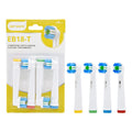 EB18-T Original Eco-Friendly Round Head Electric Travel Toothbrush USB Rechargeable with Replaceable Toothbrush Head for Hotels