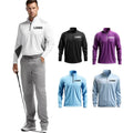 OEM Long Sleeve Logo Embroidery Custom Polo 1/4 Zip up Golf Polo Shirts Men Women Polo Tshirts Oversized