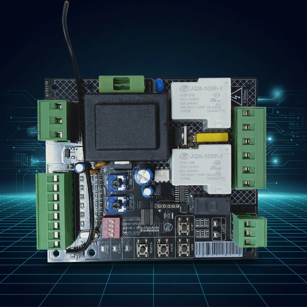 AC230V Control Panel PCB Sliding Gate Opener Motor Control