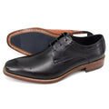 2024 New Design Comfortable Lace up Dress Shoes Brown Black Formal Men Genuine Leather Derby Shoes