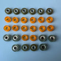 Noritsu 135/240 135/240AFC Negative Carrier Rubber Wheel for S2 S4  HS1800 Film Scanners