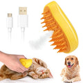 2024 New Multifunctional 3 In1 Electric Pet Massage Comb Steamy Cat Brush Pet Steam Brush for Removing Tangled and Loosse Hair