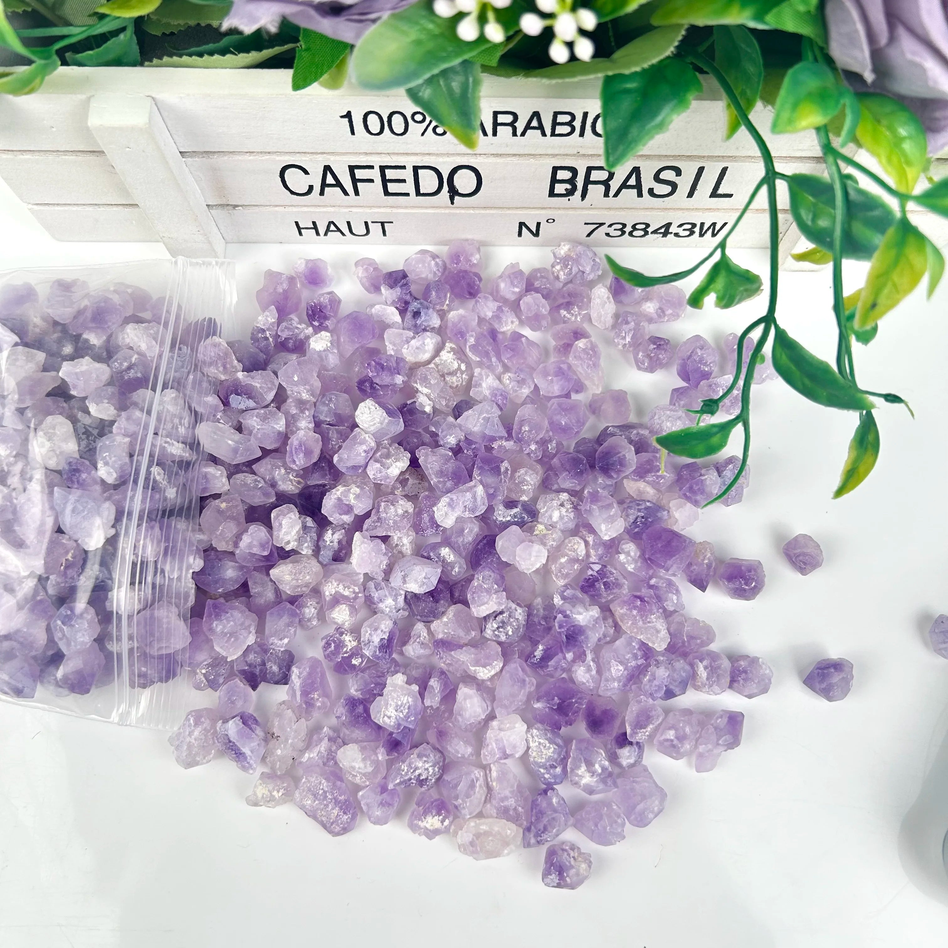 Wholesale Raw Crystals Healing Stones Rough Stone Amethyst Flower for Decoration