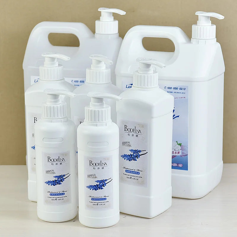 500ml 1000ml Shampoo Body Wash Shower Packing Square Plastic Bottle With Pump