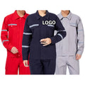 Custom Logo Hi Vis Reflective Safety Workwear Coveralls High Visibility Industrial Worker Suits Work Wear