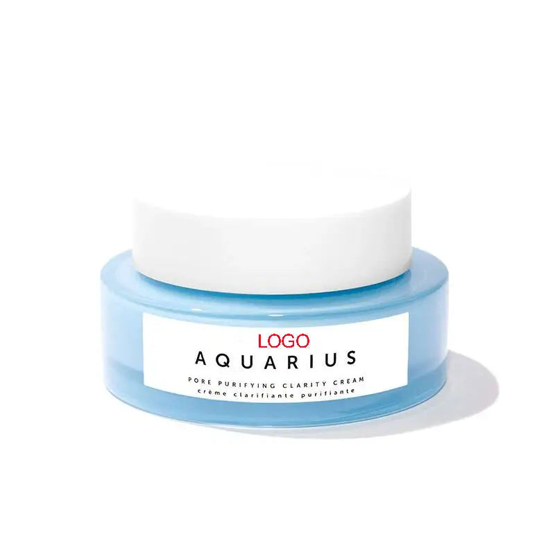 AiXin Private Label 30ML Moisturizer Control of Oil Pore Purifying Clarity Cream Blue Tansy Whitening Face Cream