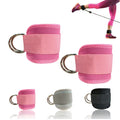 Weight Lifting Working Out Cuffs Leg Extension Strap Pink Fitness Ankle Straps