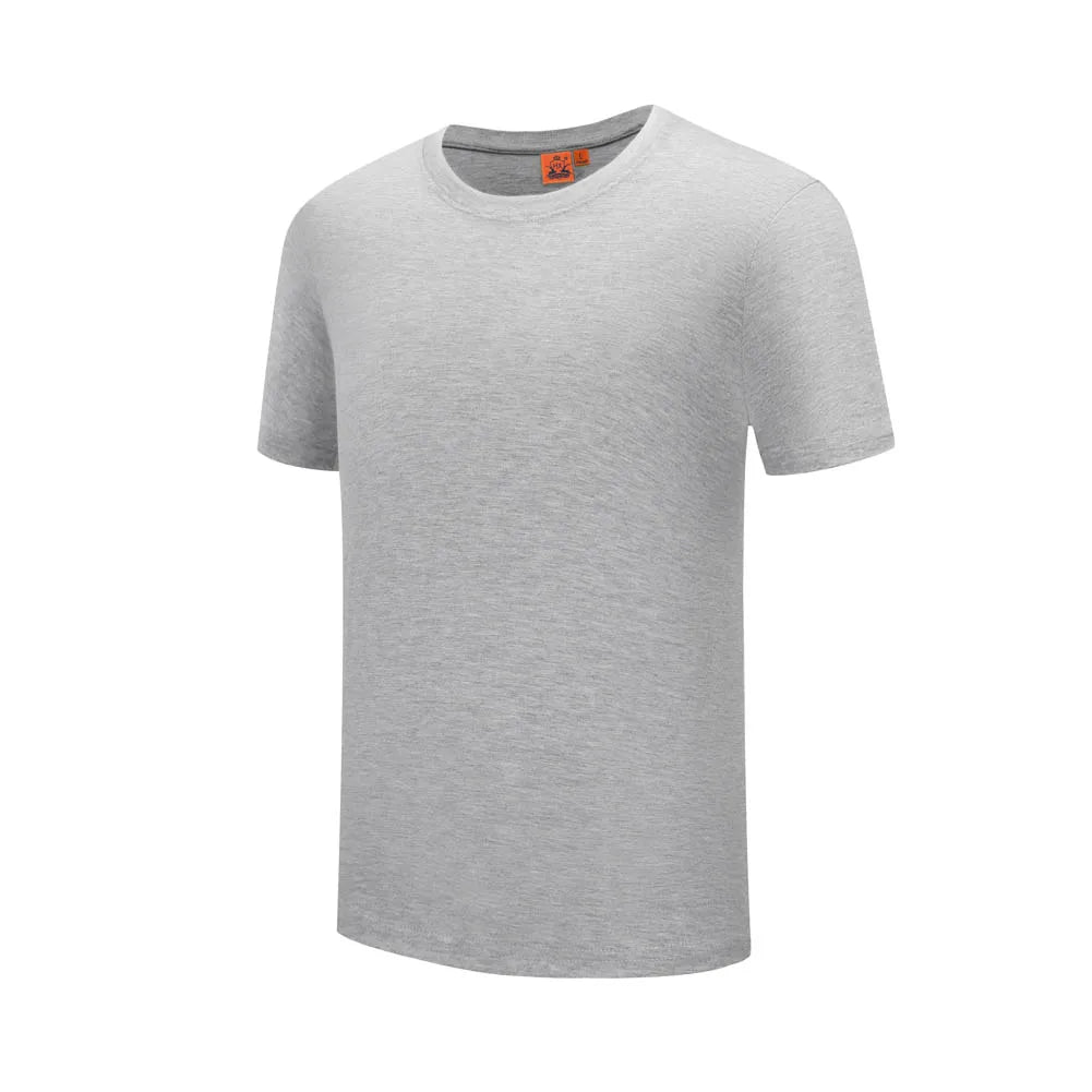 Wholesale 100% Cotton Men t Shirt Mens Workout t Shirt Custom logo Embroidery for Man and Woman