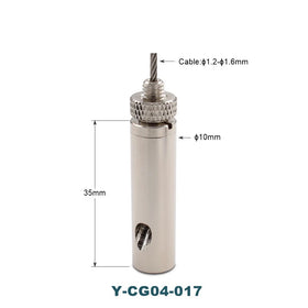 Metal Fabrication LED Panel Light Rope Suspended Cable Screw Good Copper Gripper for Hanging Ceiling Other Lighting Accessories