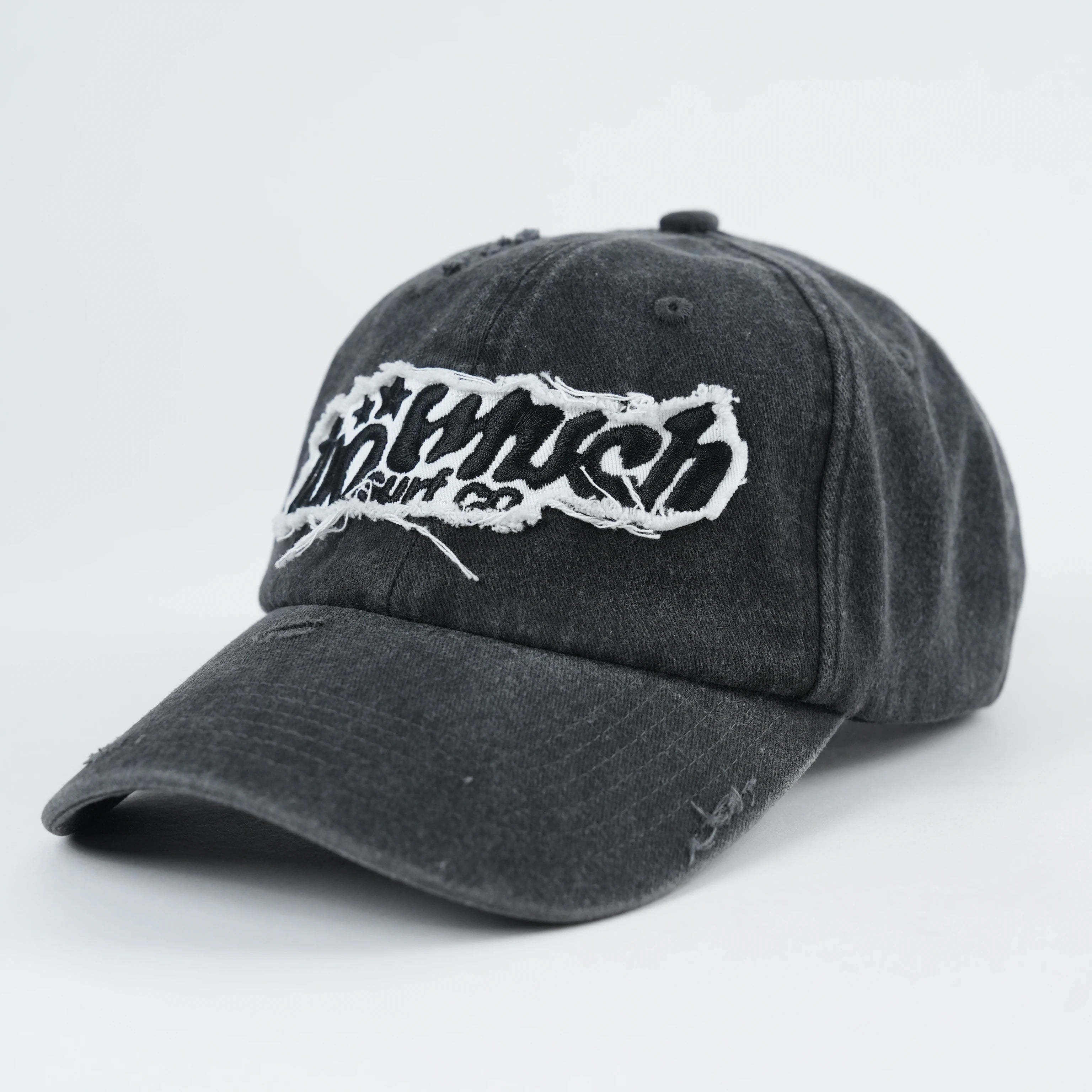 New Hot Sale Distressed Unstructured Baseball Caps Washed Dad Cap Custom