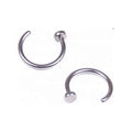 G23 Titanium Nose Ring Hoops Gioilli Orecchio Piercing De Argola Cravejada