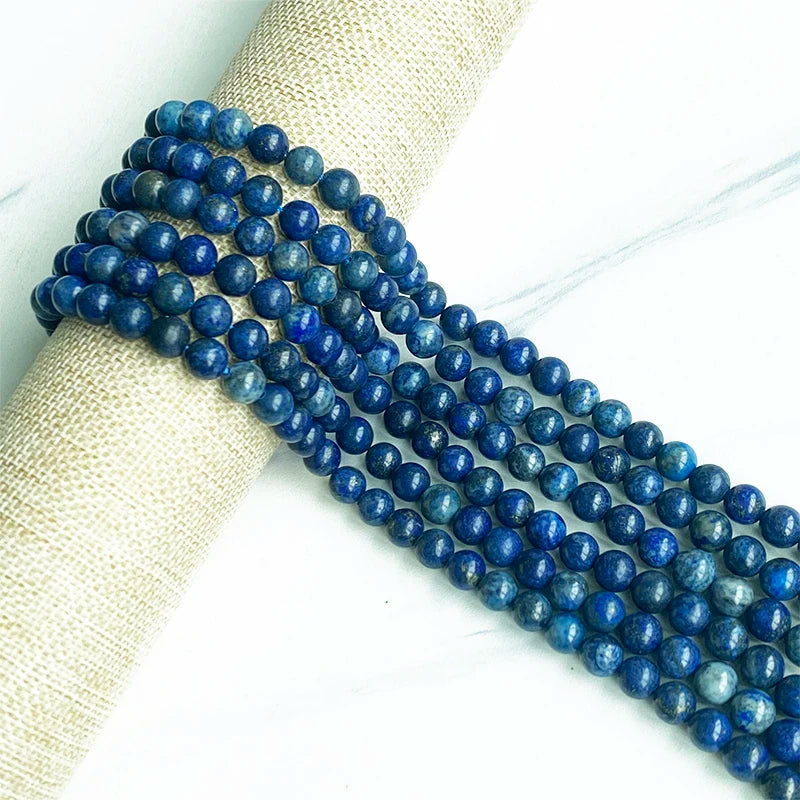 6mm 8mm 10mm Lapis Lazuli Other Natural Stone and Crystal Craft Gemstone Loose Beads for Jewelry Making Round
