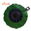 1.2W Solar Powered Water Pump Upgraded Lotus Leaf Fountain Pump 7 Nozzles Floating Water Fountain for Bird Bath and Garden