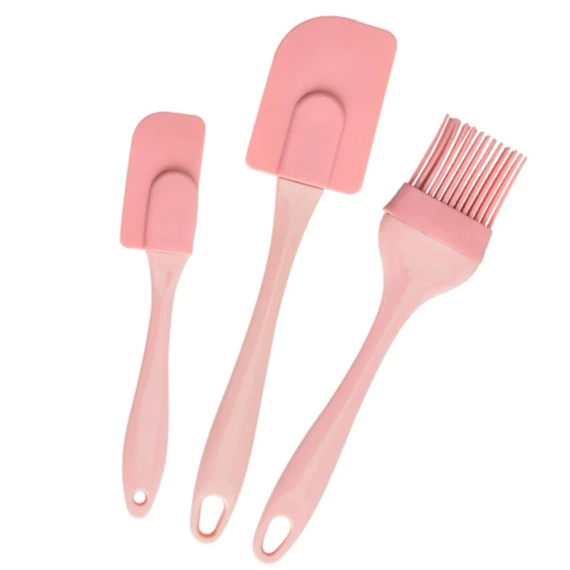 Wholesale Price Baking Silicone Scraper Cake Cream Butter Mixing Cooking Spatula Utensil Heat Resistant Welded Easily Cleaned