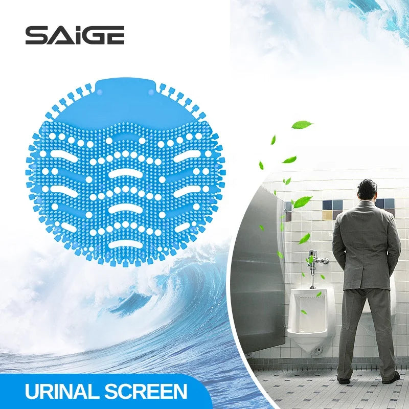 Custom Logo Printed Available Disposable Deodorant Urinal Screen Mats