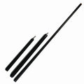 OKHEALING Carbon Fiber Break Jump Cue - Radial/Uniloc Joints 12.9mm Tip Adjustable Weight Billiard Cue for Pool Club