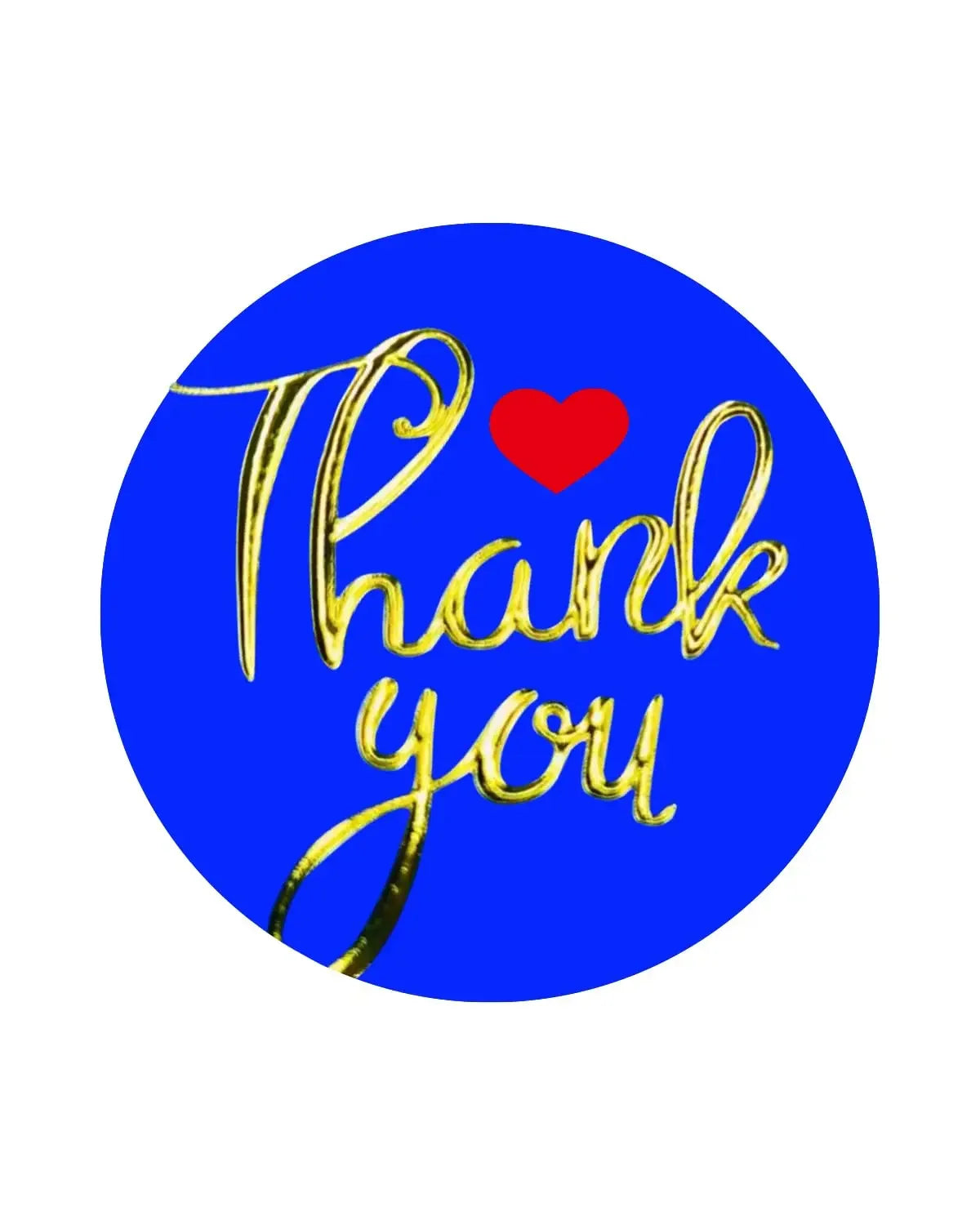 Thank You Stickers 1.5 Inch Self-Adhesive Holography Waterproof 300 PCS Thank You Stickers for Small Business Packaging Soy Ink