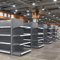 Sturdy Double-Sided Retail Shelving 4 Shelves 60KG Level for North American Markets