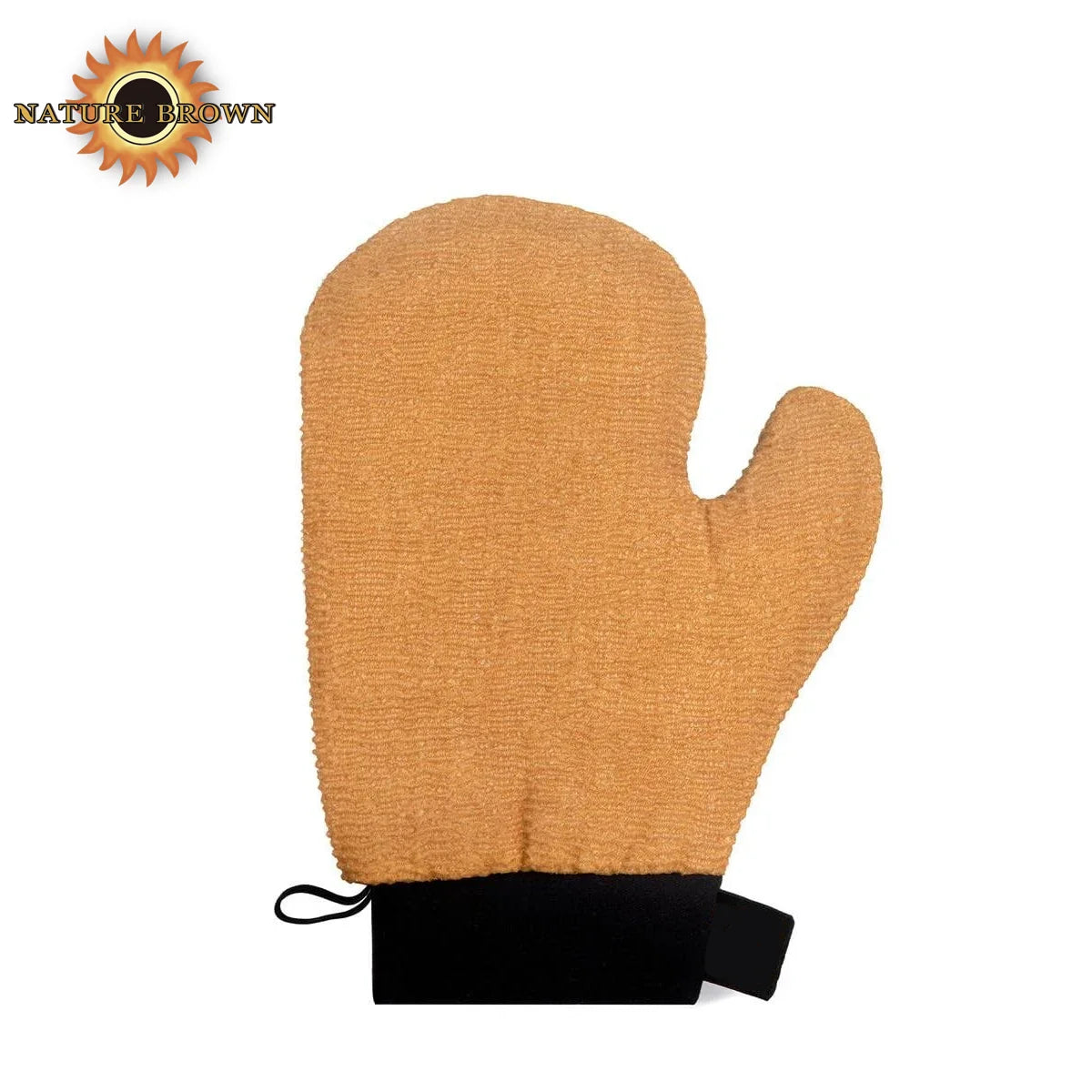 Hot Selling Customized Factory Color Sponge Loofah Moroccan Body Care Clean Yellow Simple Bath Glove Exfoliating Mitt