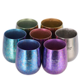 Camp Mug Titanium Double Wall 255ml Insulated for Home Outdoor Camping Tea Cup Coffee Mug Metal Beer Mug Camping Accessories