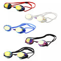 No MOQ Anti Fog High Definition Racing Swimming Goggles for Adult Men with Silicone Straps PC Lenses UV Protection & Waterproof