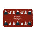 (Chakme) Natale Memory Foam Xmas Custom Merry Christmas Door Mat Christmas Mats