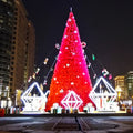 Wholesale Artificial 12ft Pre Lit Mega Pixel Outdoor Christmas Tree with Programming Lighting for Christmas Decoration