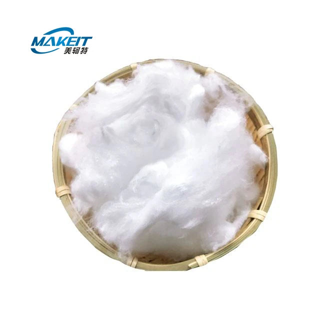 Low-melting-point Fibers PSF with Specifications of 2D 4D 6D 15D and 51mm 100% Polyester Short Fibers.