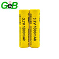 GEB 18650 3.6V 2550mah 18650 3.7v Batteries NCM Battery Li Ion 18650 Batterie 2500mah 18650 Cell Rechargeable Wholesale Cell