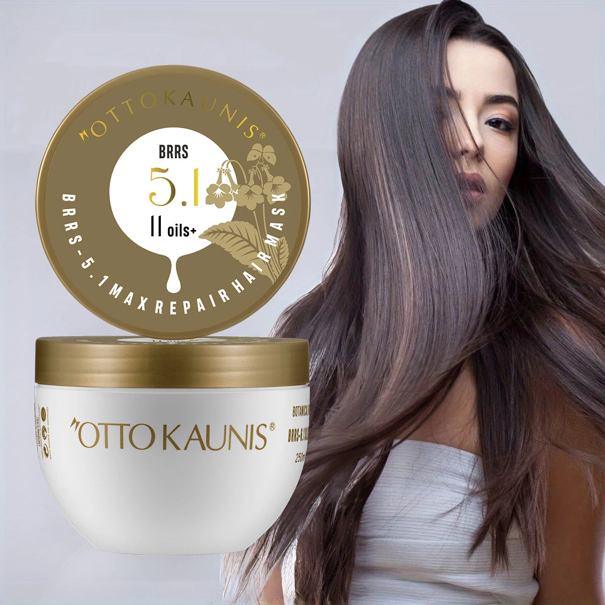 Custom Hair Care Mask Moisturizing and Smoothing Treatment for Dry Hair Split Ends Collagen with Cream Hair Mask