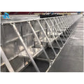 Folding Metal Concert Crowd Control Stage Barrier Stage Barricade