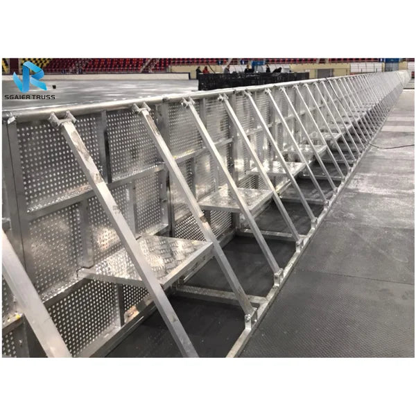 Folding Metal Concert Crowd Control Stage Barrier Stage Barricade