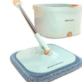 Homettler Self-Cleaning Eco-Friendly Microfiber Stainless Steel Telescopic Handle 360 Rotating Floor Bathroom Cleaning Flat Mop