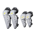 Motorcycle Riding Professional Protection Four-Piece Knee Pad Elbow Pad Adjustable Breathable Protective Gear