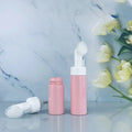 30ml 50ml 60ml 100ml 120ml 150ml 200ml 220ml 250ml Custom Plastic Facial Foam Soap Pump Cleansing Bottle With Silicone Brush