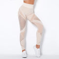 FLW Wholesale High Elastic Waist Full Length Women's Gym Leggings Sportswear Eco-Friendly Four-Way Stretch Yoga Pants