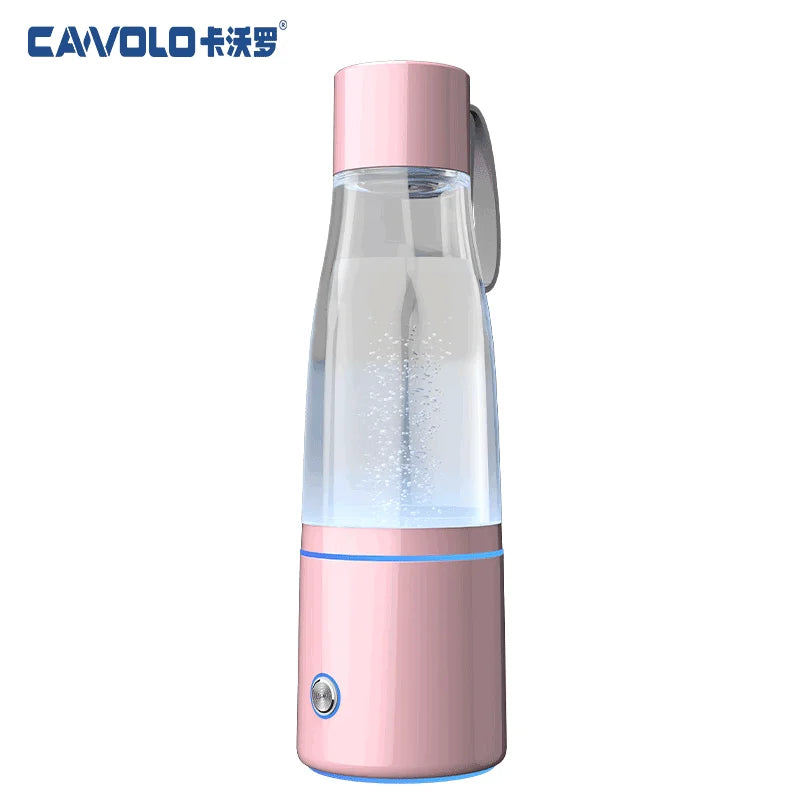 New Design H2 Rich Water Cup Pem Hydrogen Water Generator 5000ppb Portable Hydrogen Water Generator Bottle With Inhaler