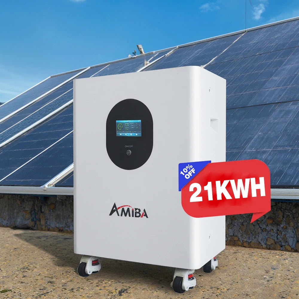 21kWh 10kWh 15kWh Wall Mounted Power Battery 48v Lifepo4 200ah Lithium Ion Batteries for Hybrid Solar Storage System