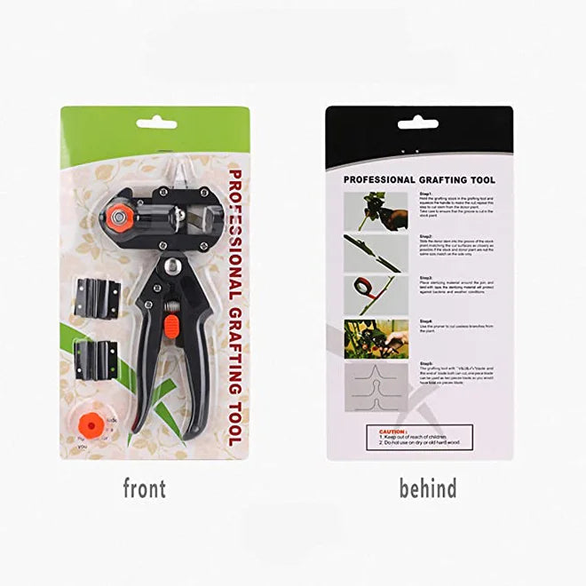 Hot DIY Garden Grafting Machine Tool Set Grafting Cutting Scissors for Seedlings Fruit Trees-Premium Quality